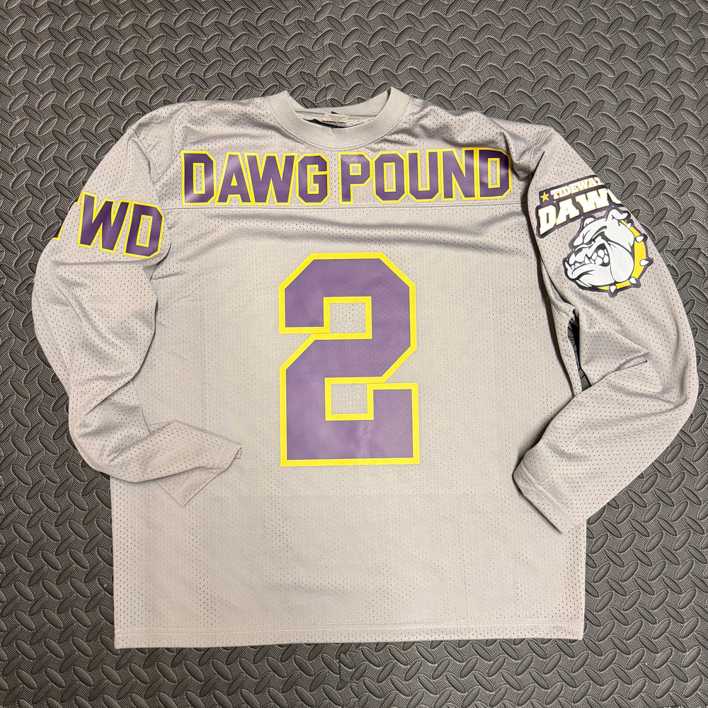 Custom long sleeve football jersey